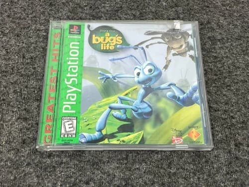 Disney Pixar's A Bugs Life [Greatest Hits] (Sony PlayStation, 1998) PS1 Tested