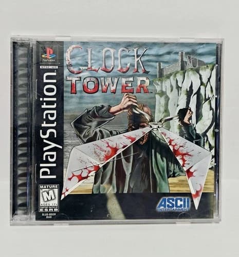Clock Tower PS1 (PlayStation 1 1997) Game Tested CIB Complete -Good Condition