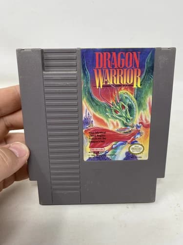 Dragon Warrior Nintendo Entertainment System NES Game Cartridge Only Ships Fast
