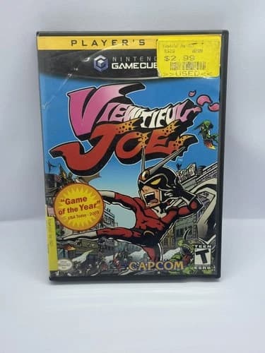 Capcom Viewtiful Joe Player's Choice Nintendo GameCube Complete Case Disc 2003