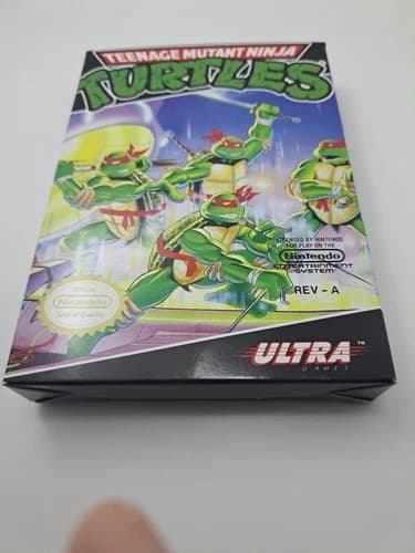 Teenage Mutant Ninja Turtles Nintendo Entertainment System NES Complete in Box