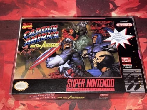 Captain America and the Avengers (Super Nintendo SNES, 1993)