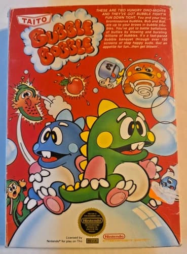 Bubble Bobble NES CIB