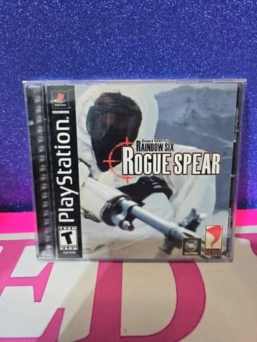 Tom Clancy's Rainbow Six: Rogue Spear (PlayStation 1, 2001) *CIB, Tested*