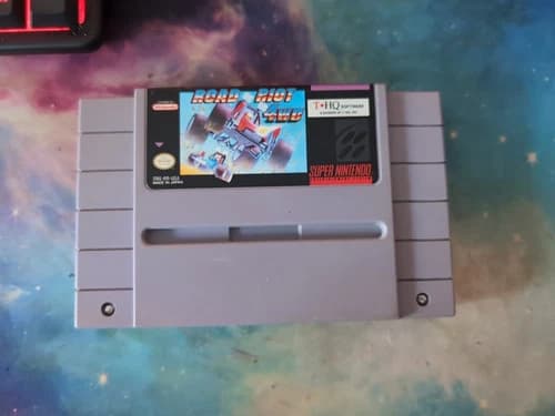 Road Riot 4WD - Authentic Super Nintendo SNES - Tested - Super Clean