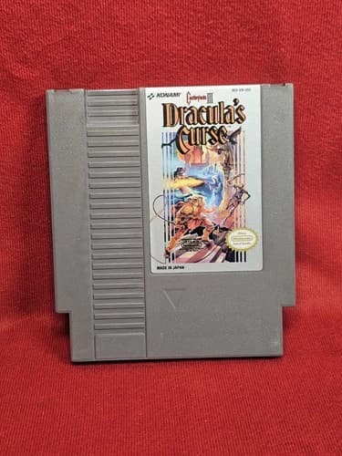 Castlevania III: Dracula's Curse Nintendo NES (cartridge only, authentic) Tested