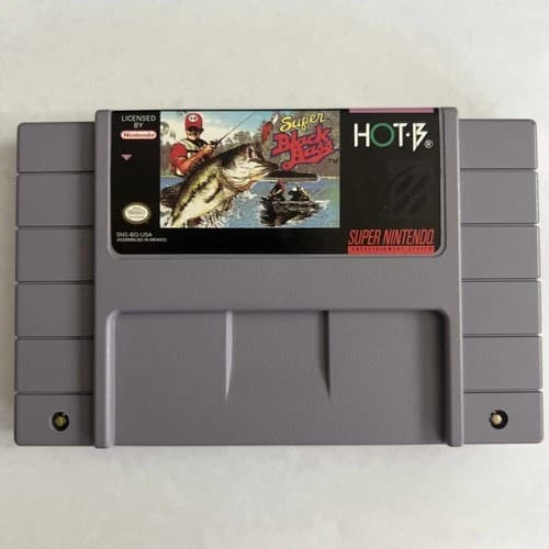 Super Black Bass For Nintendo SNES 1992 Cartridge Only