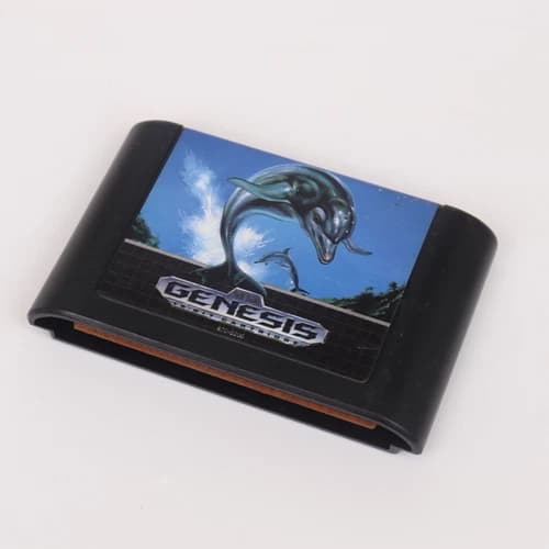 Ecco the Dolphin Sega Genesis 1992 Cartridge Only