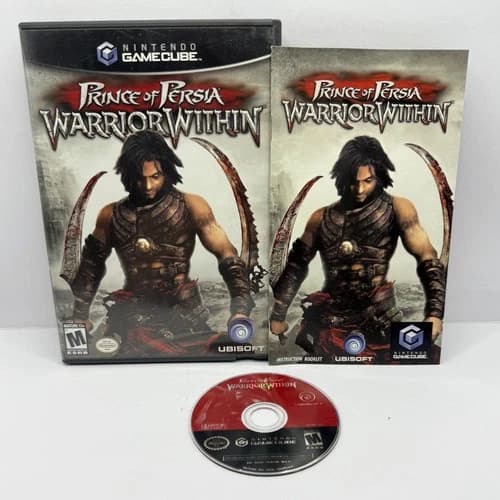 Prince of Persia Warrior Within Nintendo GameCube CIB Complete w Reg Card Tested