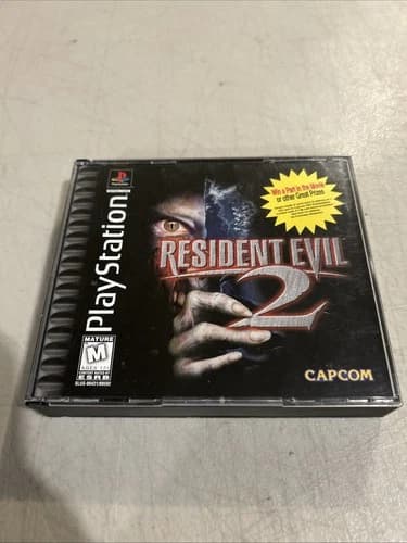 Resident Evil 2 PS1 PlayStation 1 Complete CIB W/Reg Card
