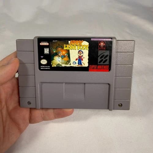 Ardy Light Foot (Super Nintendo SNES, 1996) Authentic US Cartridge Tested CLEAN
