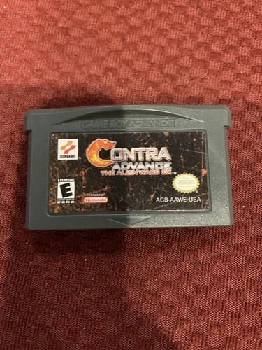 Contra Advance Alien Wars Ex Nintendo Game Boy Advance GBA RPG Authentic Tested