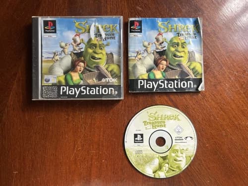 Playstation 1 PS1 | Shrek Treasure Hunt | Complete With Manual | UK Version