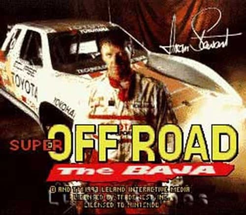 Super Off-Road Baja - SNES Super Nintendo Game