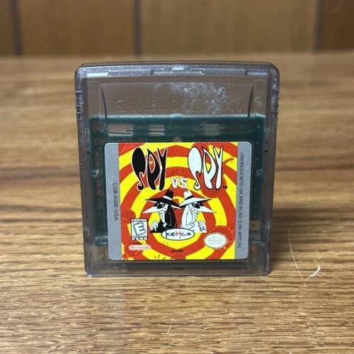 Spy vs. Spy - 1999 Nintendo Game Boy Color Game - TESTED