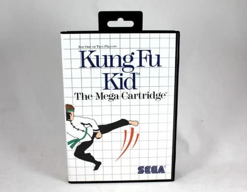 Sega Master System Kung Fu Kid Complete in Box CIB Tested