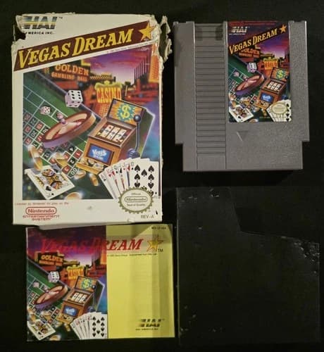 Vegas Dream (Nintendo Entertainment System, NES, 1985) Tested