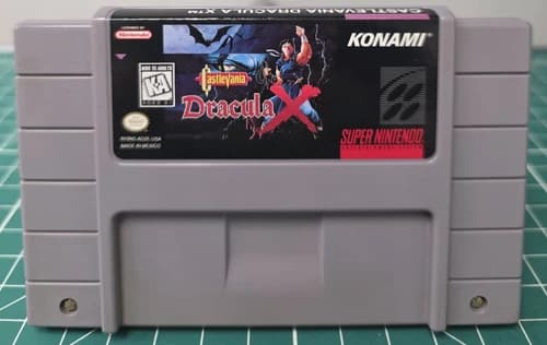 Castlevania Dracula X (Super Nintendo, 1995) Tested/Working Authentic Cart Only!