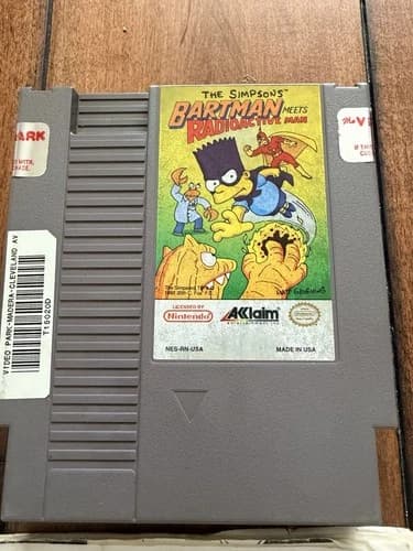 The Simpsons: Bartman Meets Radioactive Man (Nintendo Entertainment System,...