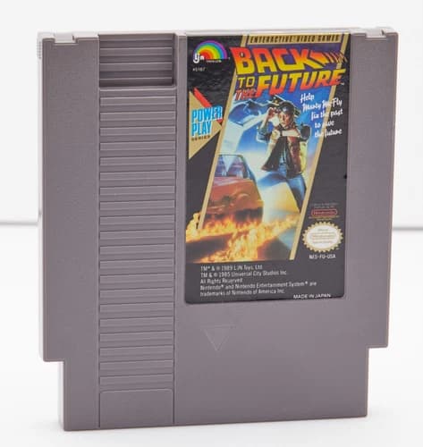 Back to the Future (Nintendo Entertainment System, 1989) Tested & Working!