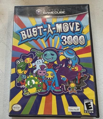 Bust-A-Move 3000 (Nintendo GameCube, 2003) Complete