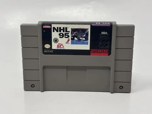 NHL 95 (Super Nintendo Entertainment System, 1994) - Cart Only