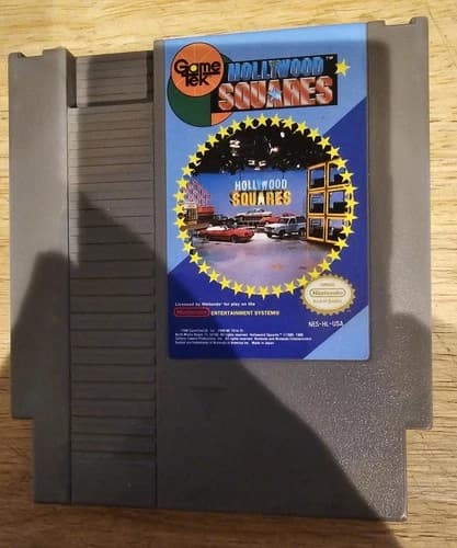 Hollywood Squares (Nintendo Entertainment System, 1989) Cart Only