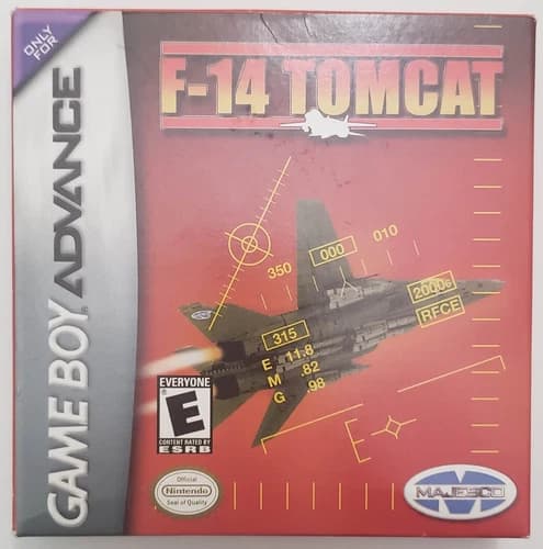 F-14 Tomcat (Nintendo Game Boy Advance, 2001) complete