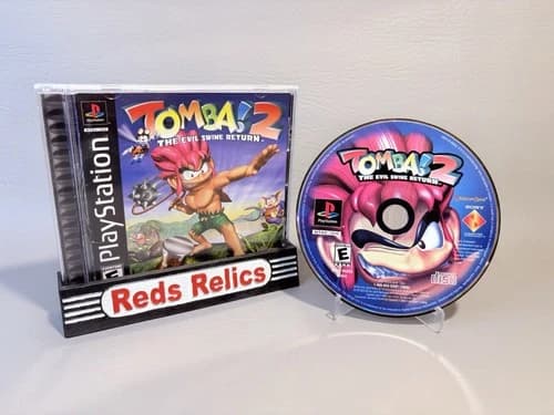 Tomba 2: The Evil Swine Return (PlayStation 1) PS1 Complete - Very Good