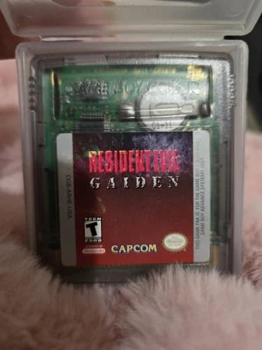 Resident Evil Gaiden (Nintendo Game Boy Color GBC, 2002) Authentic Cartridge