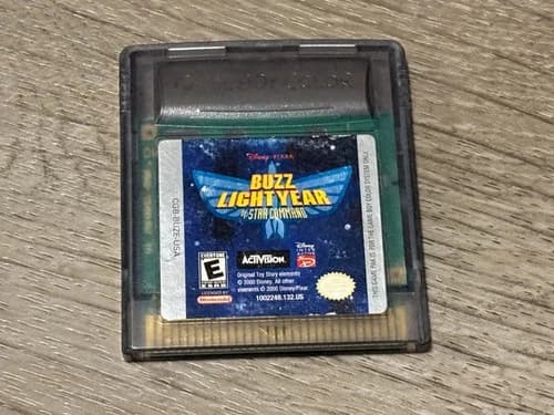 Buzz Lightyear of Star Command Nintendo Game Boy Color Cleaned Tested Authentic
