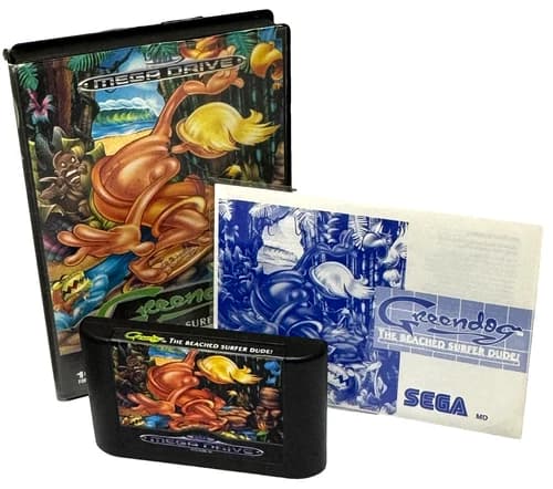 Greendog The Beach Surfer Dude Sega Mega Drive *Complete* #2