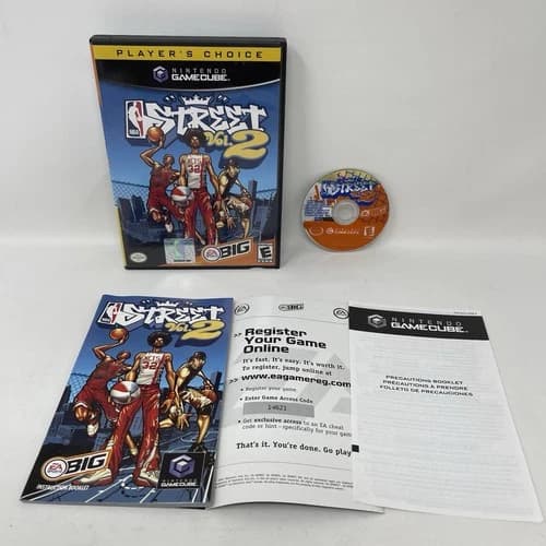 NBA Street Vol. 2 Players Choice Nintendo GameCube CIB w/Registration - Tested