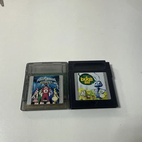Power Rangers Lightspeed Rescue (Nintendo Game Boy Color Plus Bugs Life