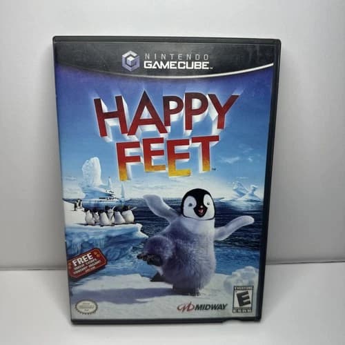 Happy Feet Nintendo GameCube Tested, Working!