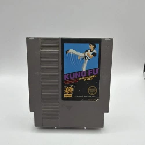 Kung Fu Nintendo Entertainment System NES Video Game 1985