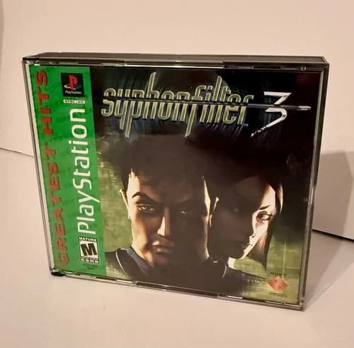 Syphon Filter 3 PS1 PlayStation 1