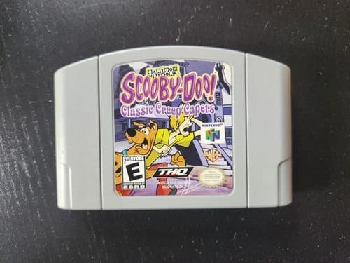 Scooby-Doo Classic Creep Capers Nintendo 64 N64 Tested!