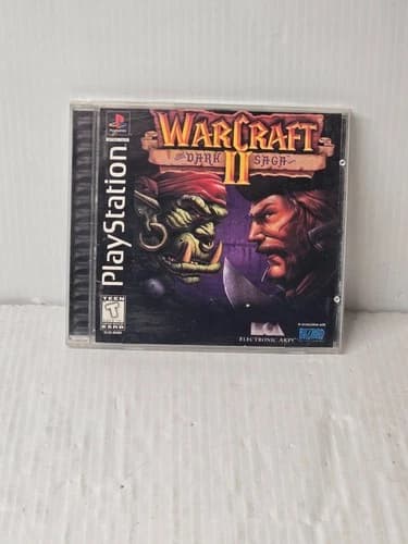 WarCraft II: The Dark Saga (Sony PlayStation 1, 1998) - CIB - Great Condition!