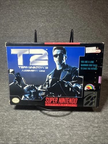 T2: Terminator 2 Judgment Day Super Nintendo Entertainment System SNES CIB 22