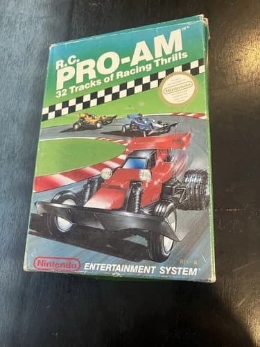 R.C. Pro-Am (Nintendo Entertainment System, 1988) CIB Tested Working