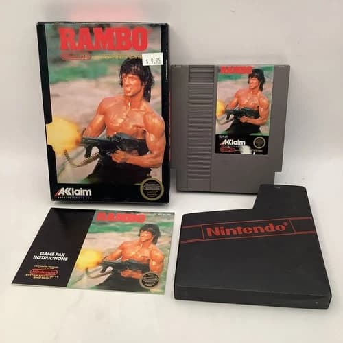 Rambo (Nintendo Entertainment System, 1988) Complete