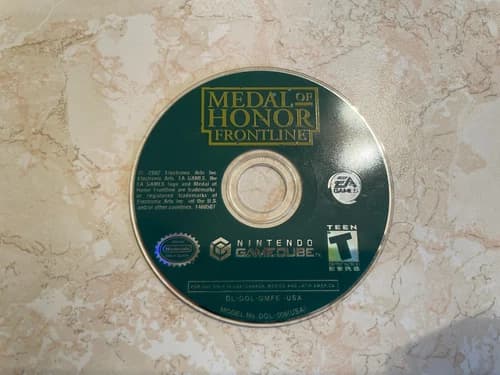 Medal of Honor: Frontline (Nintendo GameCube, 2004) Disc Only TESTED