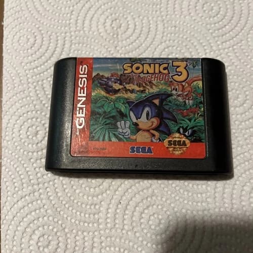 Sonic the Hedgehog 3 Sega Genesis OEM Cartridge