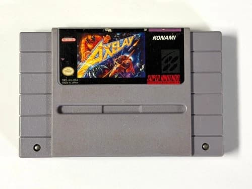 Axelay (Super Nintendo SNES, 1992) *Cartridge Only*