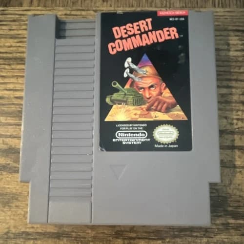 Kemco Desert Commander Nintendo NES Game Cartridge NTSC-U/C US/Canada