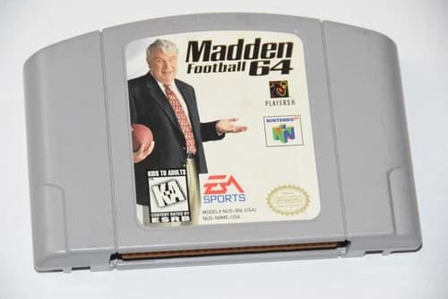 EA SPORTS Madden Football 64 Video Game Cartridge Nintendo 64 n64 * FREE US SHIP