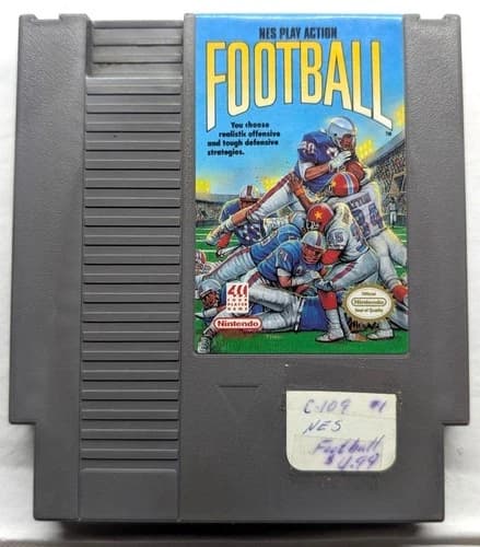 NES Play Action Football (Nintendo NES, 1990)