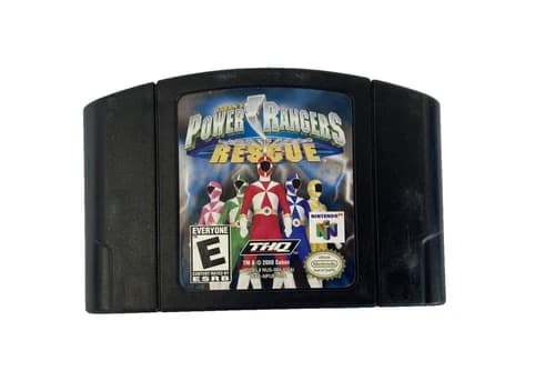 Nintendo 64 Power Rangers Lightspeed Rescue N64 Video Game. Cartridge only