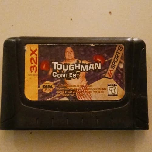 EA SPORTS Toughman Contest Sega Genesis 32X Boxing Cartridge